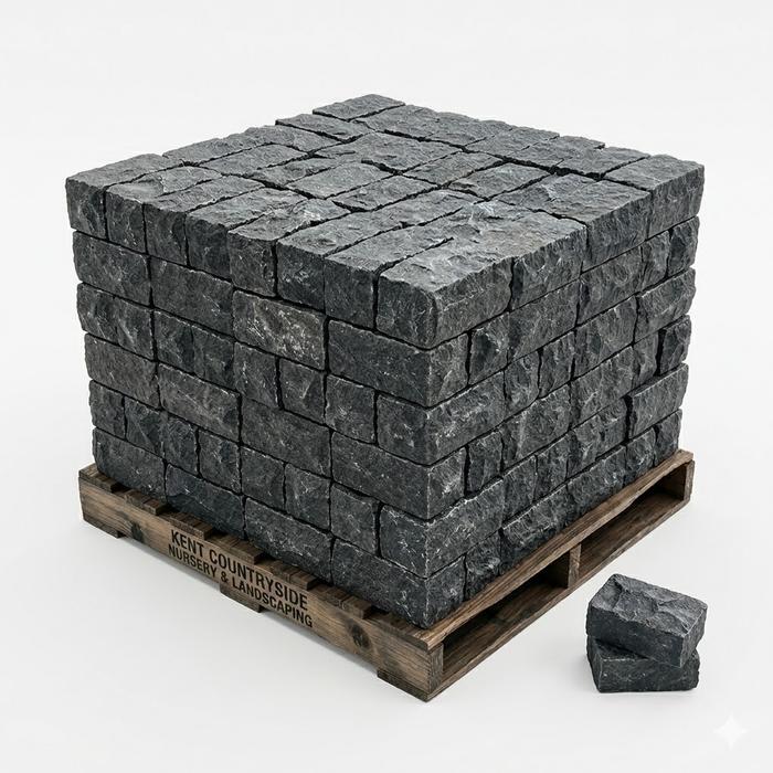 BLACK Jumbo Belgian Block