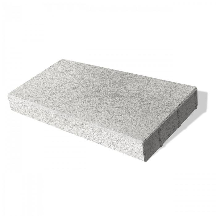 Umbriano Coping Granada White 24 Units/47.24 Linear Ft per Bundle