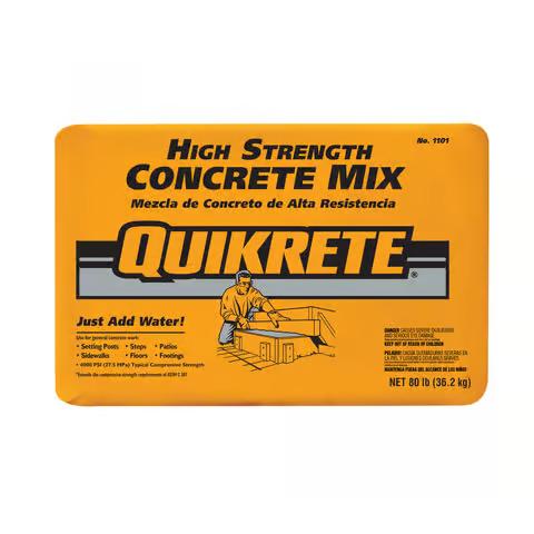Quickrete Concrete Mix 80 lb.