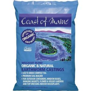 Coast of Maine Worm Castings 8qt